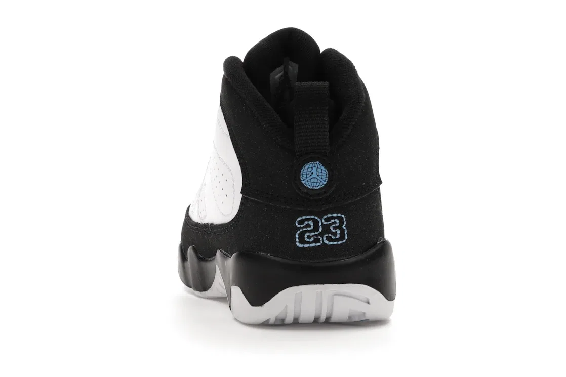 Детские кроссовки Lifestyle Jordan 9 Retro Jordan, White/University Blue-Black — фото 4
