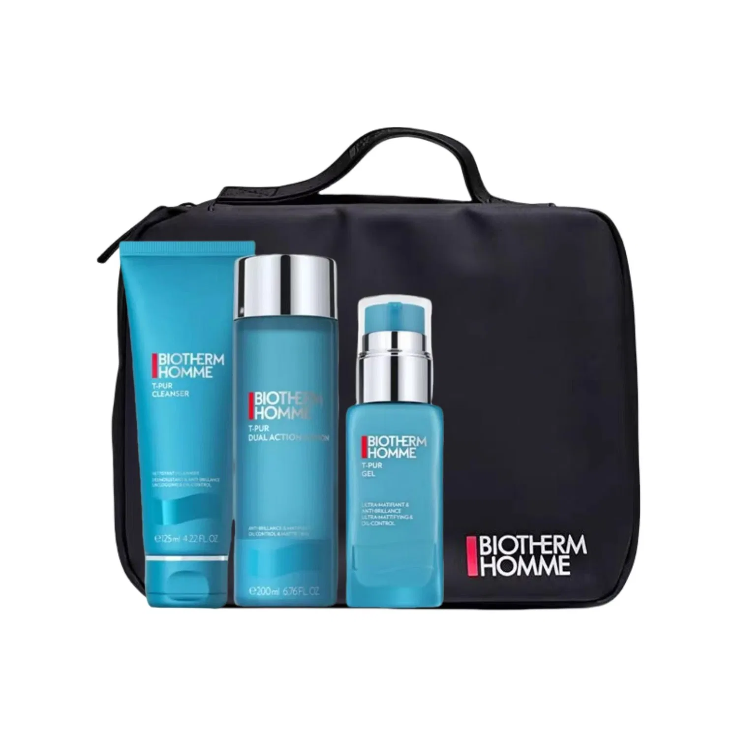Мужской набор для очищения кожи BIOTHERM, Deep Cleaning Hydrating Oil Control
