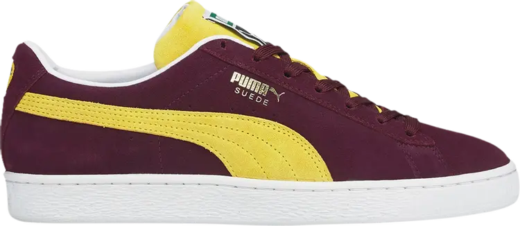 

Кроссовки Puma Suede Classic 21 Grape Wine Dandelion, красный