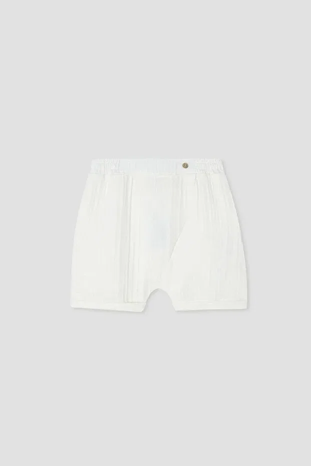 Детские шорты для мальчиков хлопковые Gb Baby, White