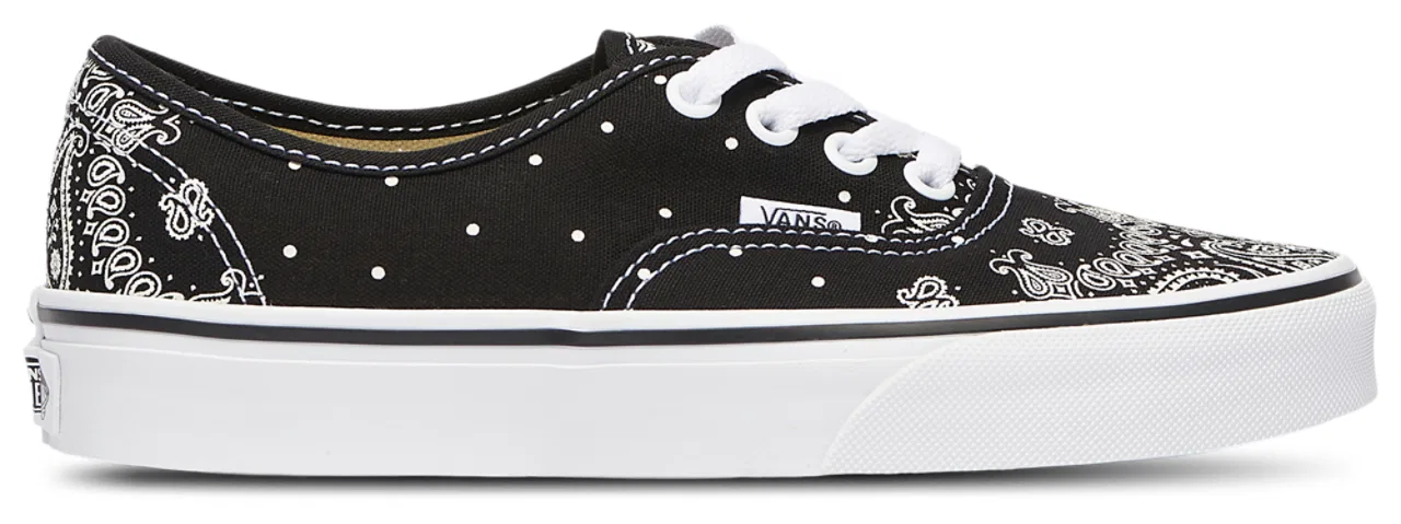 Кроссовки для мальчиков Authentic Vans, белый/черный