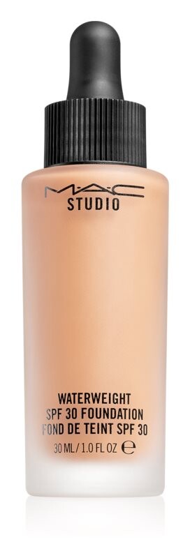 

Легкий увлажняющий тональный крем SPF 30 MAC Cosmetics Studio Waterweight SPF 30 Foundation, оттенок NC 37 30 мл