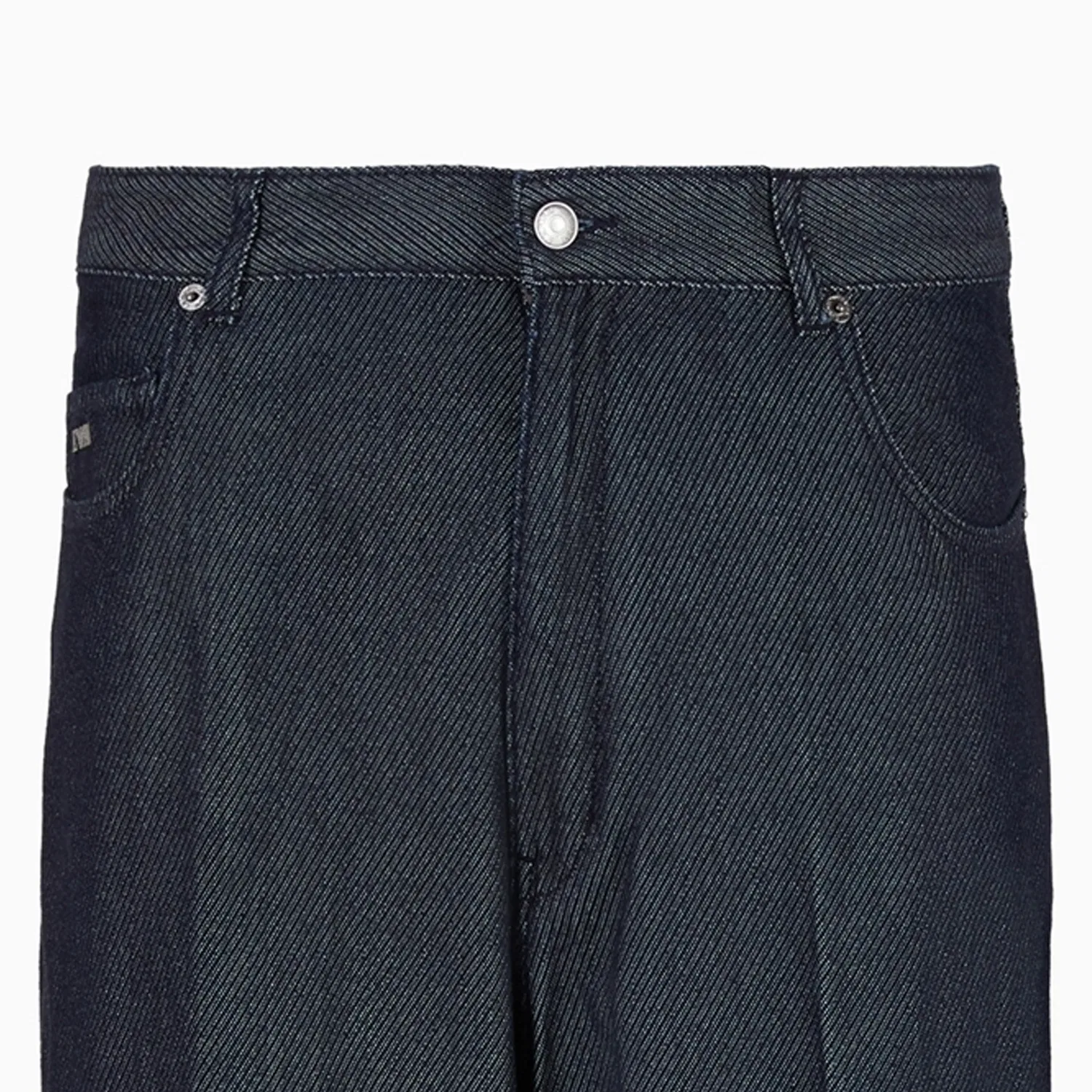 Мужские джинсы темно-синие SS24 Jeans EMPORIO ARMANI — фото 4