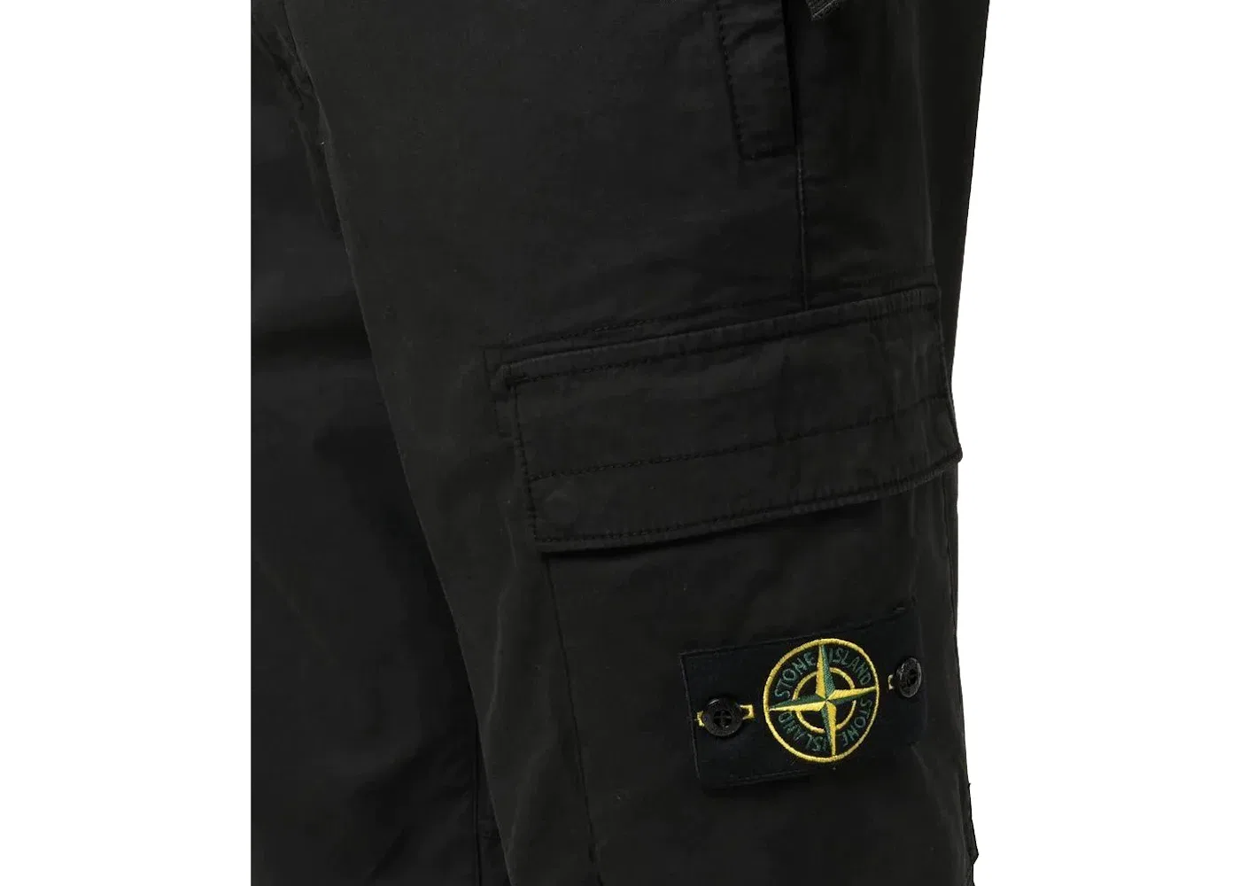 Мужские брюки Regular Tapered Pants Stone Island, Black — фото 2