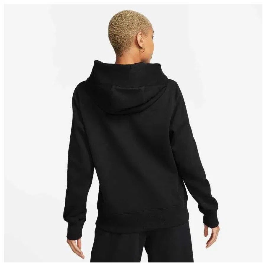 Женский свитшот с капюшоном Nike Sportswear Phoenix Fleece Po Hoodie, Черный — фото 3