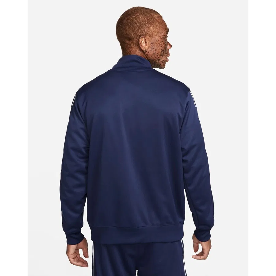 Мужской свитшот с капюшоном Nike FJ0557-410, Темно-синий — фото 2