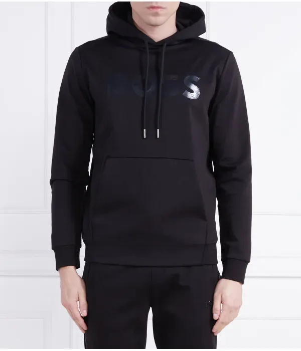 Толстовка Soody Mirror regular fit Boss Green, черный