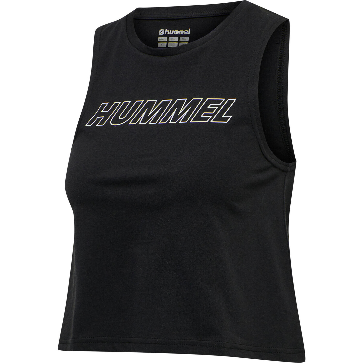 

Футболка Hmlte Cali 2-Pack Crop Cot Tanktop, размер S/L, женские HUMMEL, Серый, Футболка Hmlte Cali 2-Pack Crop Cot Tanktop, размер S/L, женские HUMMEL
