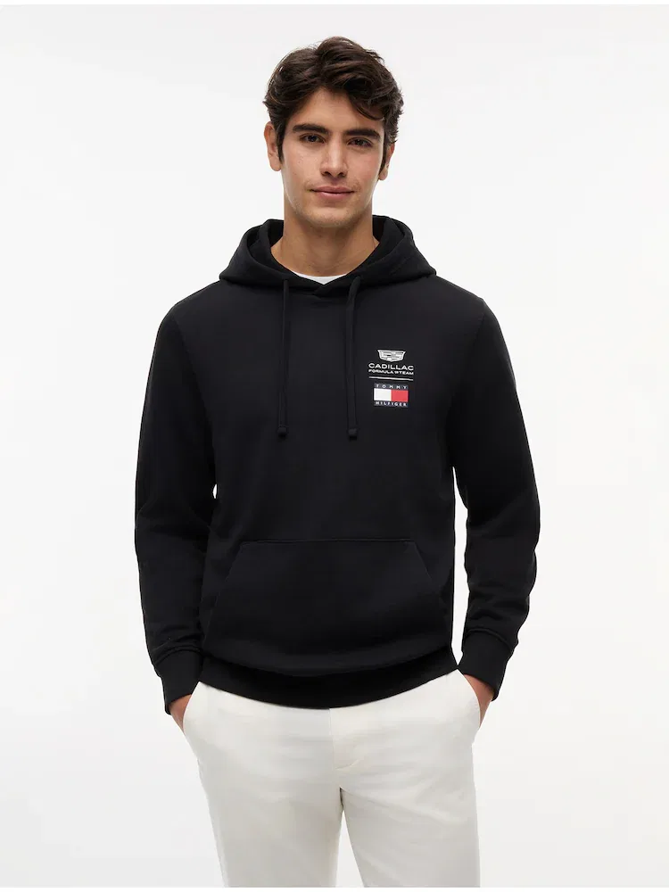 Худи TOMMY HILFIGER с логотипом Cadillac F1, Black