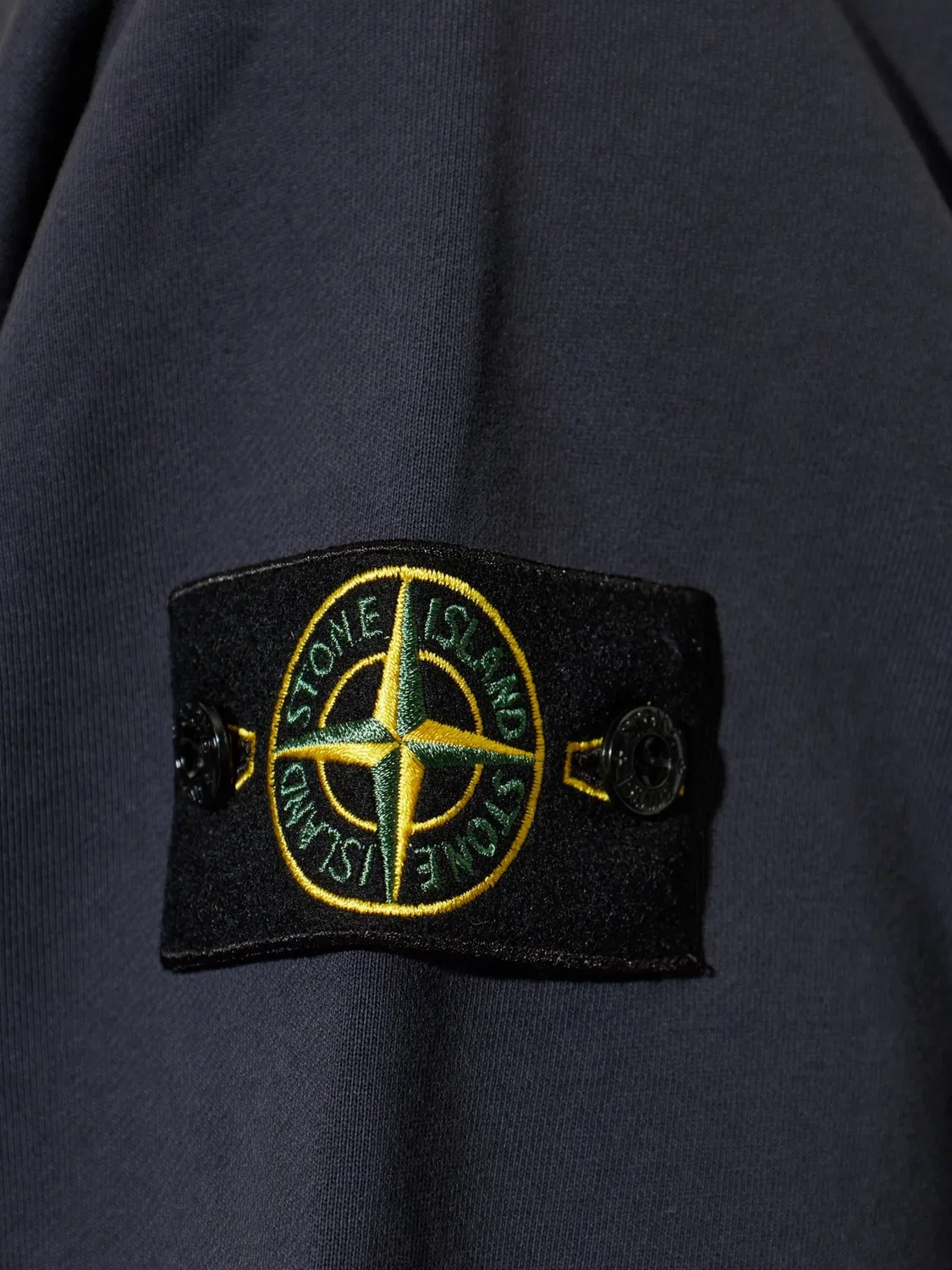 Stone Island Свитшот с нашивкой логотипа, синий — фото 2