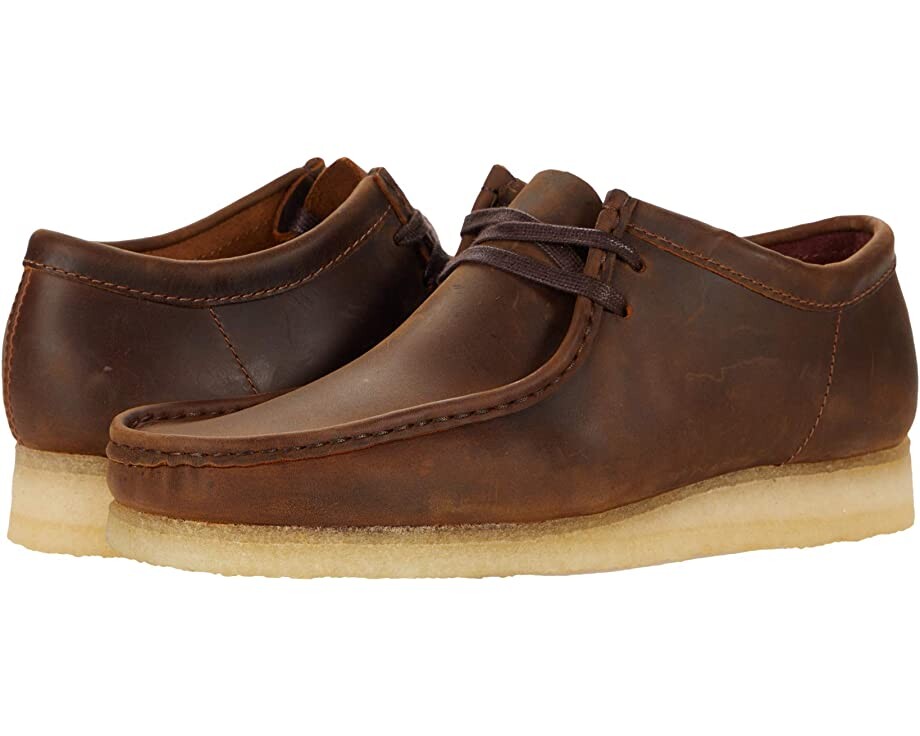 

Оксфорды Wallabee Clarks, пчелиный воск