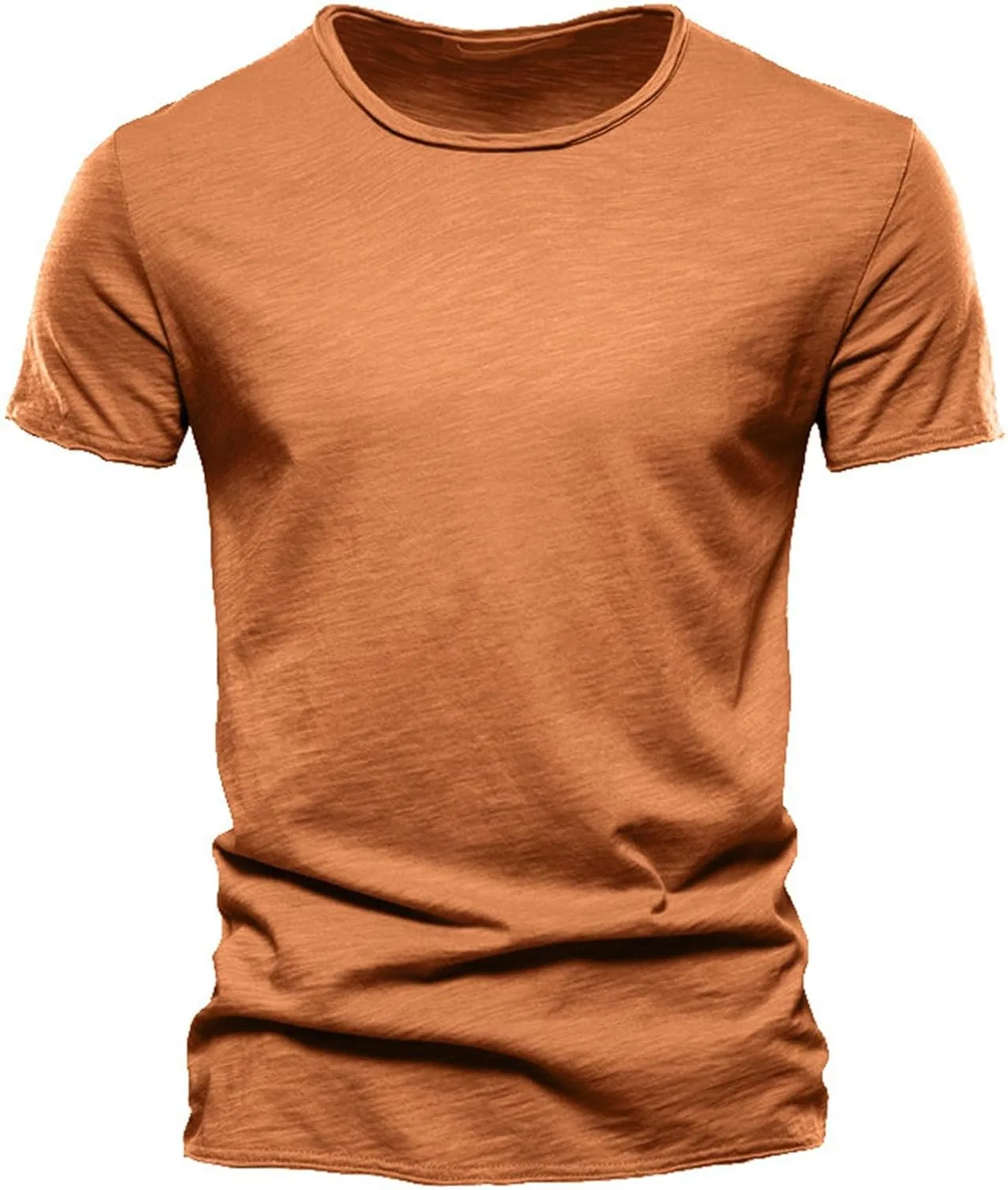 Мужская беговая футболка с коротким рукавом, Crew Neck