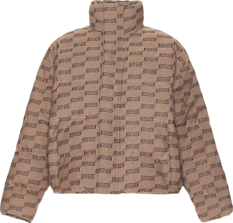 

Пуховик Balenciaga Monogram Puffer Jacket 'Beige/Brown', загар, Коричневый, Пуховик Balenciaga Monogram Puffer Jacket 'Beige/Brown', загар