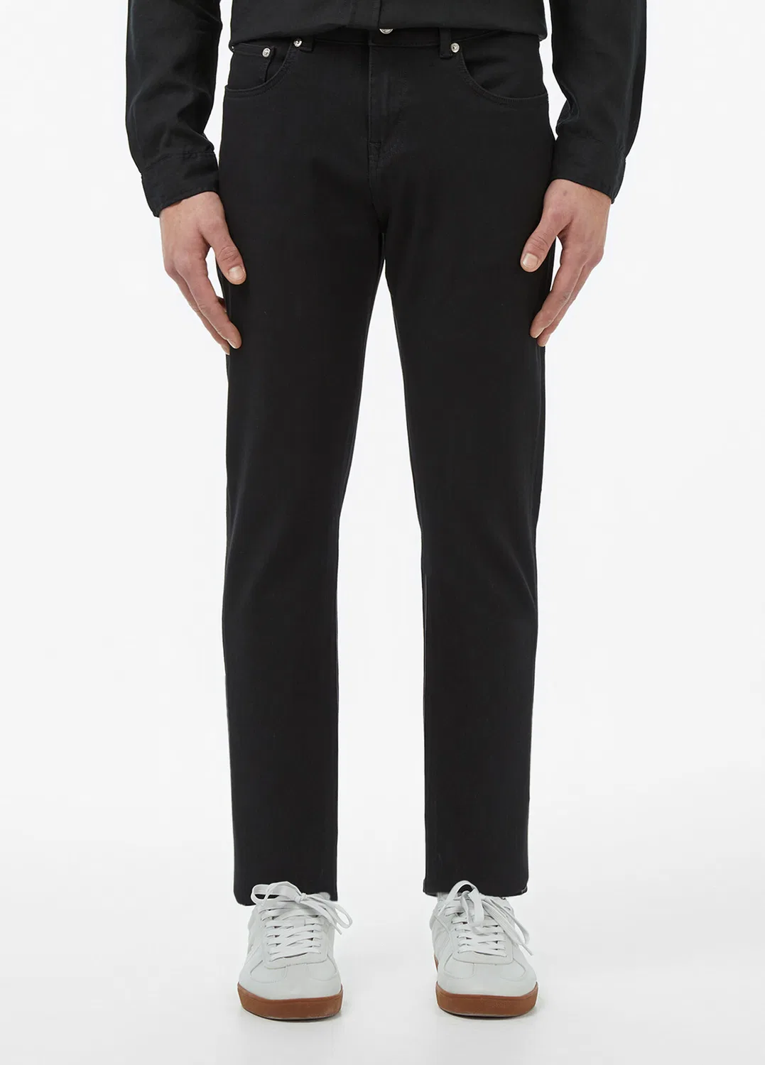 Джинсы Regular Fit Lacoste, black — фото 4