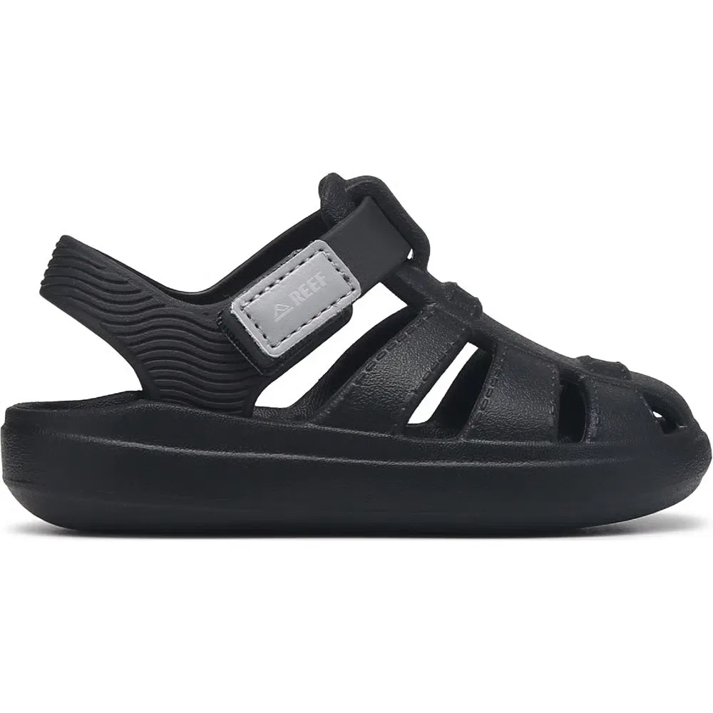 Детские пляжные сандалии для малышей Reef, Black/Grey Speckle — фото 2