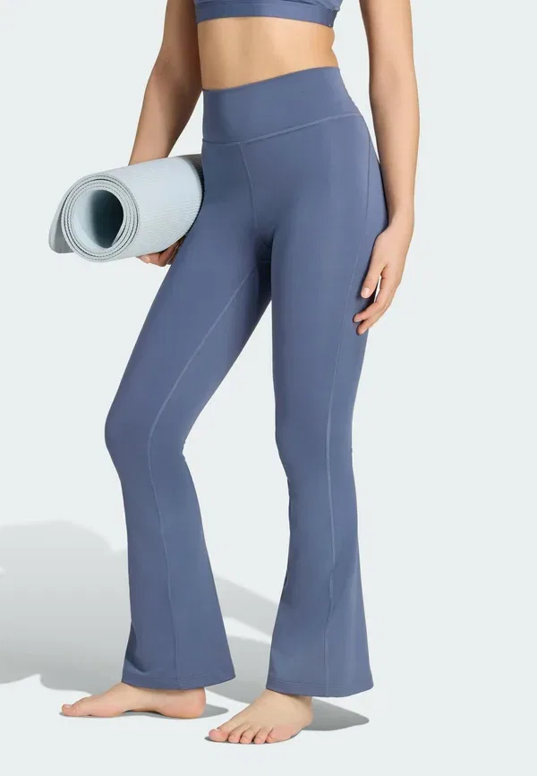 Леггинсы Allme ess flare Adidas Performance, чернильный