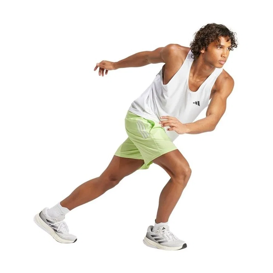 Шорты спортивные с принтом OTR B SHORT adidas, Зеленый