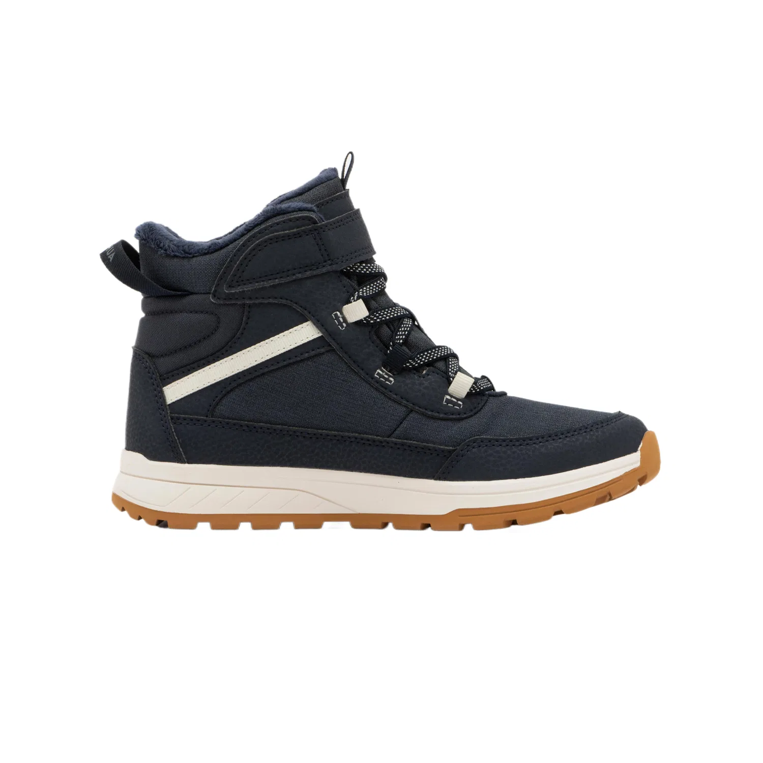 Детские зимние ботинки с высоким голенищем SH500 DECATHLON, Blue Black — фото 3