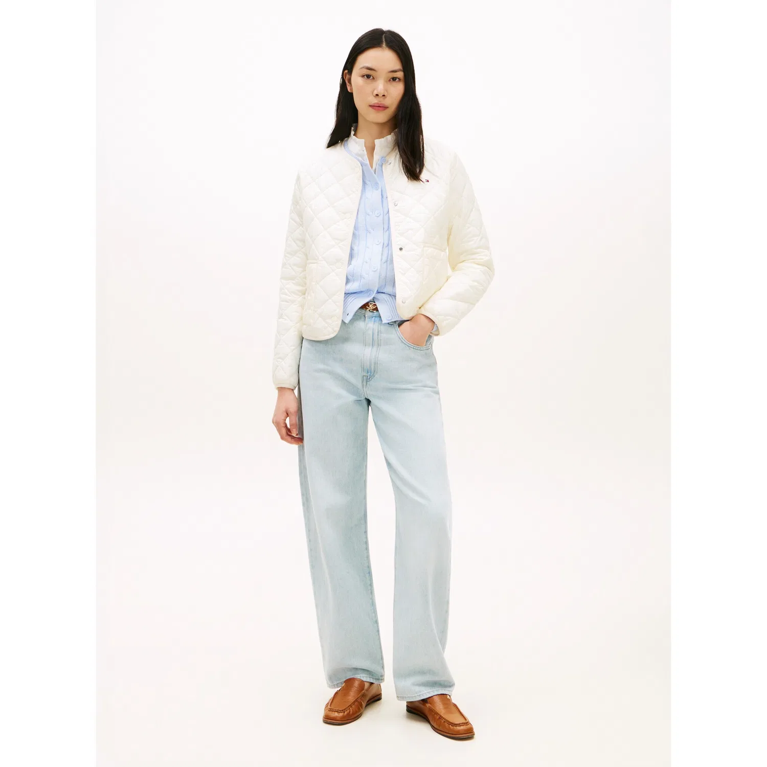 Женская стеганая куртка Regular Fit Tommy Hilfiger, Calico — фото 3