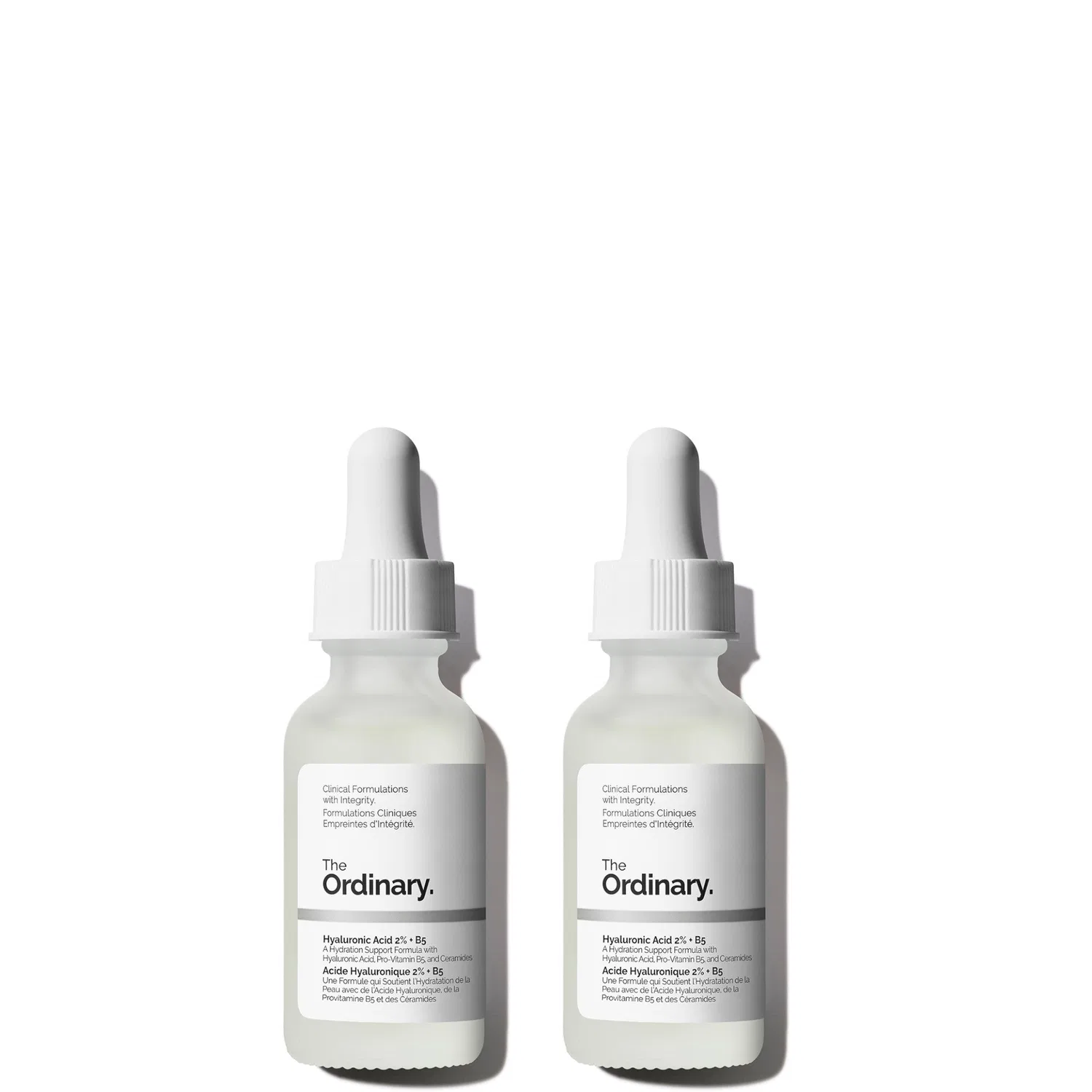 Набор сывороток для лица с гиалуроновой кислотой Hyaluronic Acid 2% + B5 Duo, The Ordinary