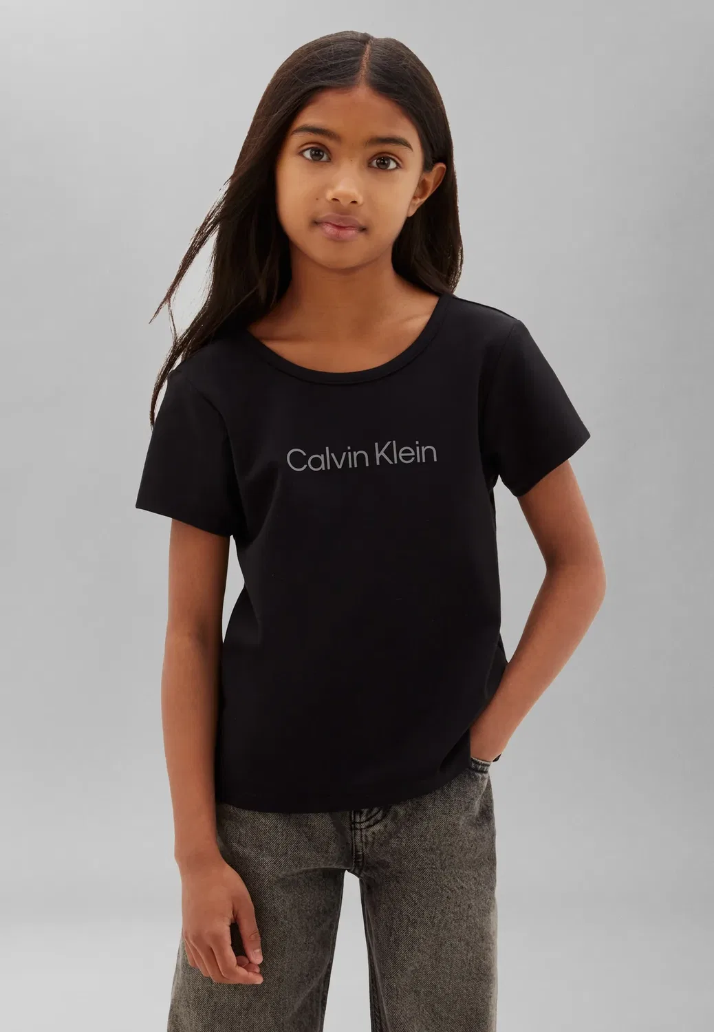 Футболка с логотипом Punto Calvin Klein Jeans, Black