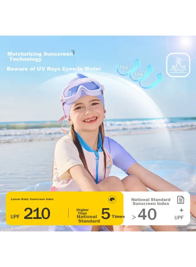 Купальник детский слитный с защитой от солнца Lemonkid — фото 2