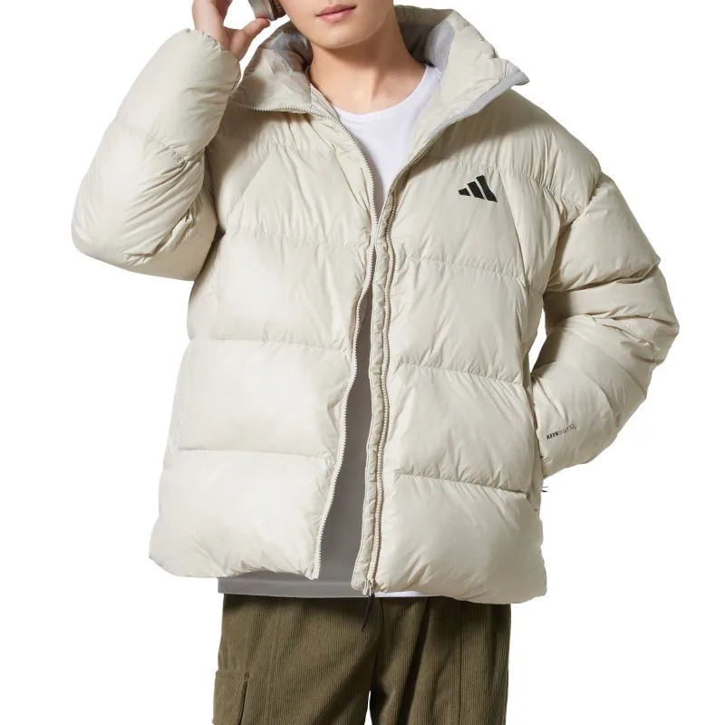 Куртка и пальто мужские пуховые Adidas, белый (Comes with Adidas Hat*1) — фото 4