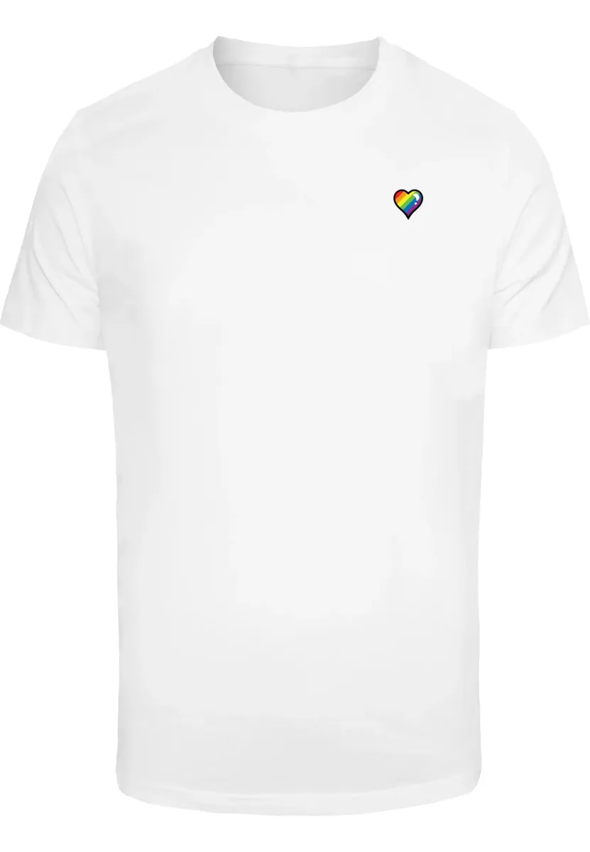 

Футболка Mister Tee "Mister Tee Glossy Heart Pride Tee" Mistertee, белый
