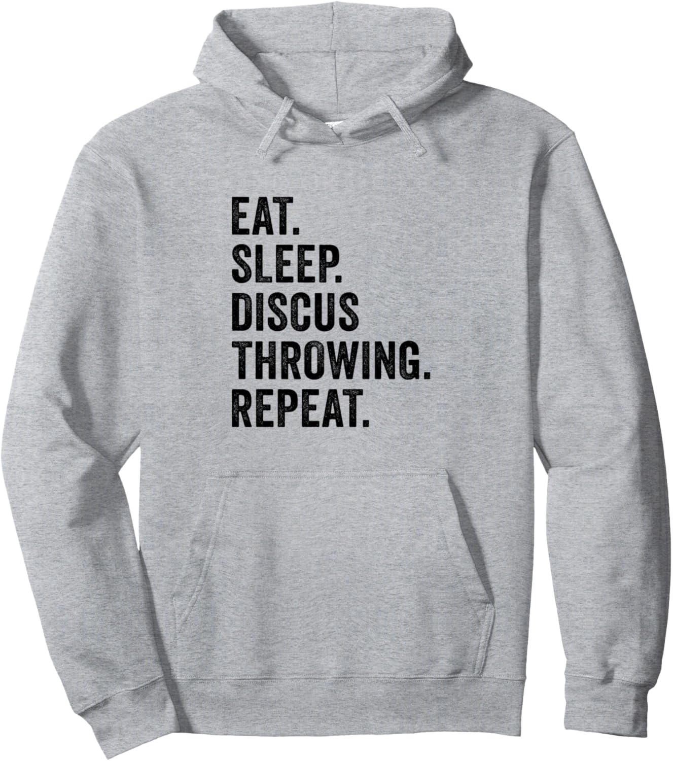 

Толстовка, Ешь, спи, метание диска, повторяй, метатель диска, спортсмен в толстовке Discus Throwing Gift Idea Discus Thrower Athlete, серый