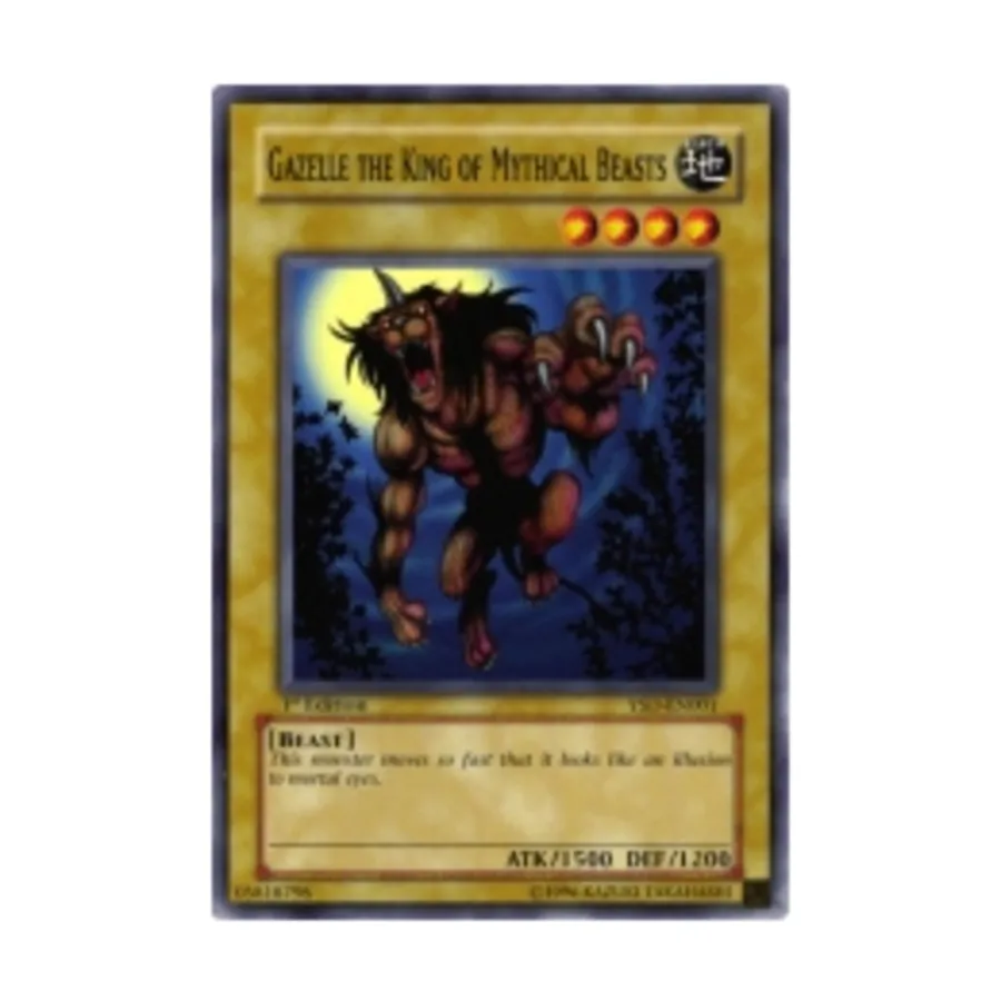 

CCG Газель, царь мифических зверей (обычная), Yu-Gi-Oh - Dark Legends - Singles