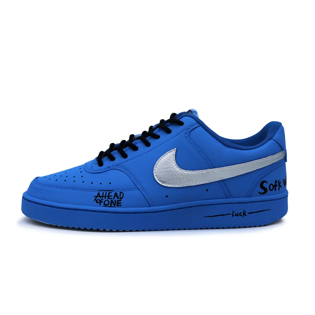 Кроссовки скейтбординг Nike Court Vision 1 синие