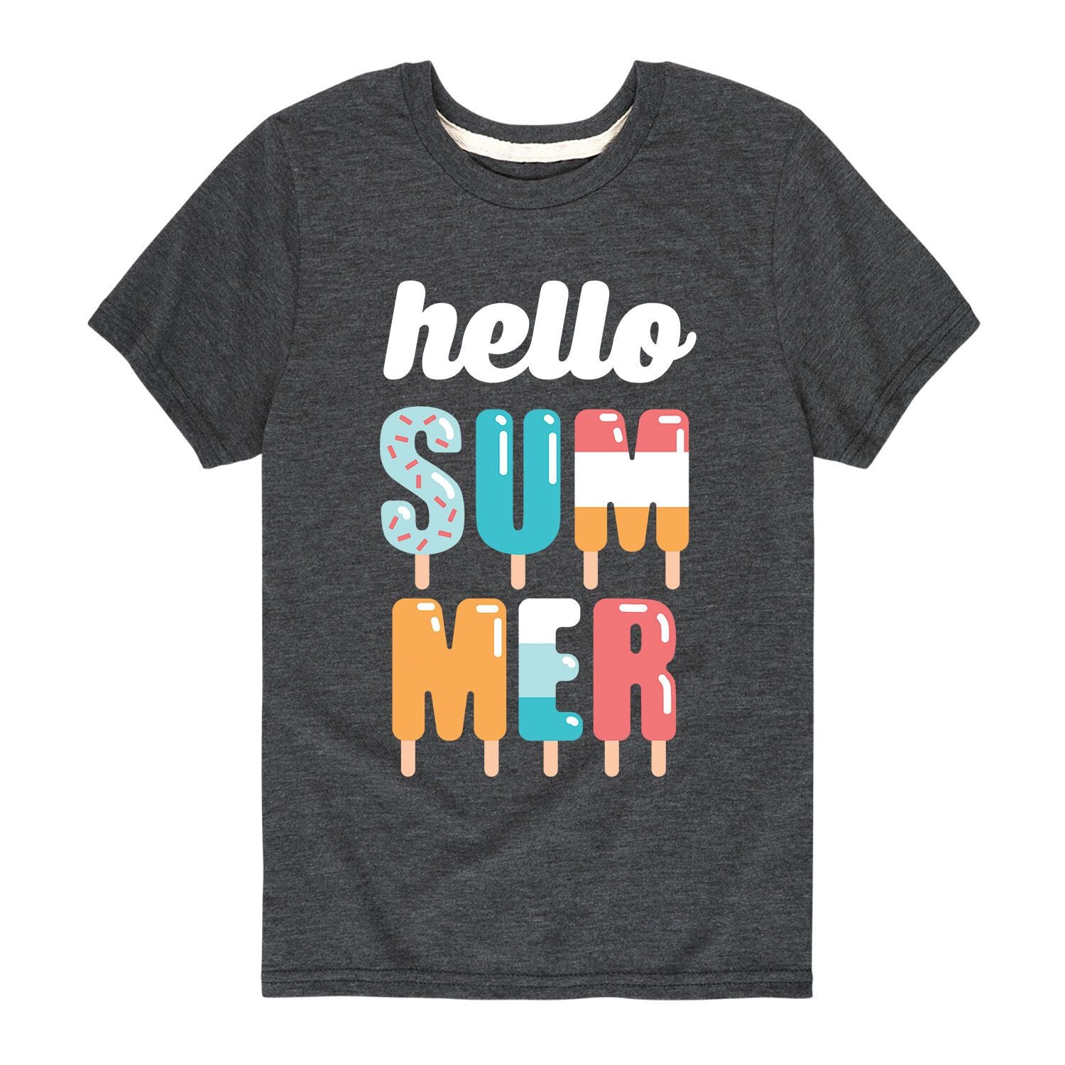 

Футболка Hello Summer для мальчиков 8–20 лет Licensed Character, серый