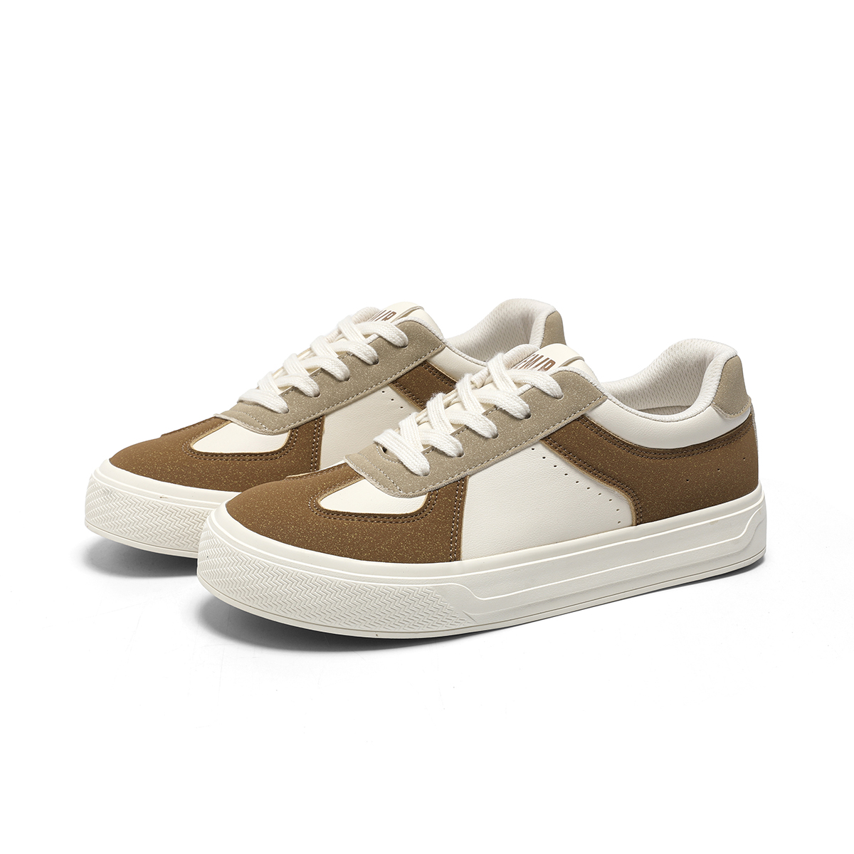

Износостойкие и легкие низкие мужские кроссовки для скейтбординга SEMIR, Beige Gray