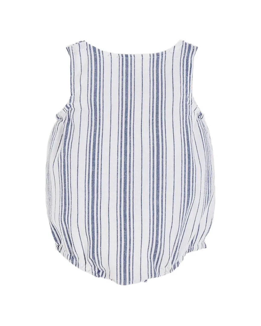 Полосатый комбинезон Babycottons, бежевый