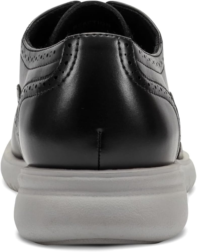 Мужские оксфорды Kenneth Cole Reaction Nio Wing с шнуровкой, черный — фото 2