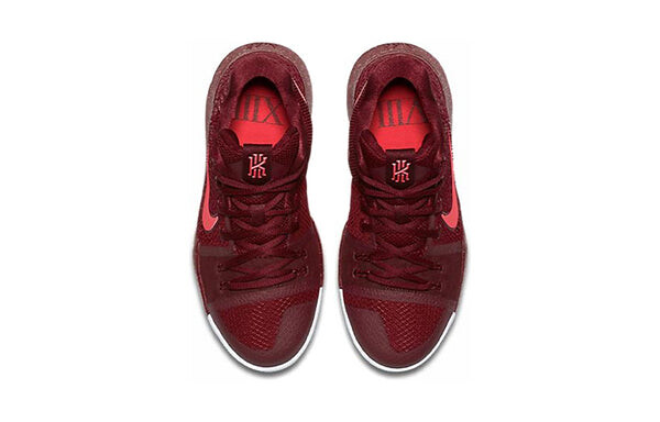 Кроссовки kyrie 3 Nike, красный — фото 4