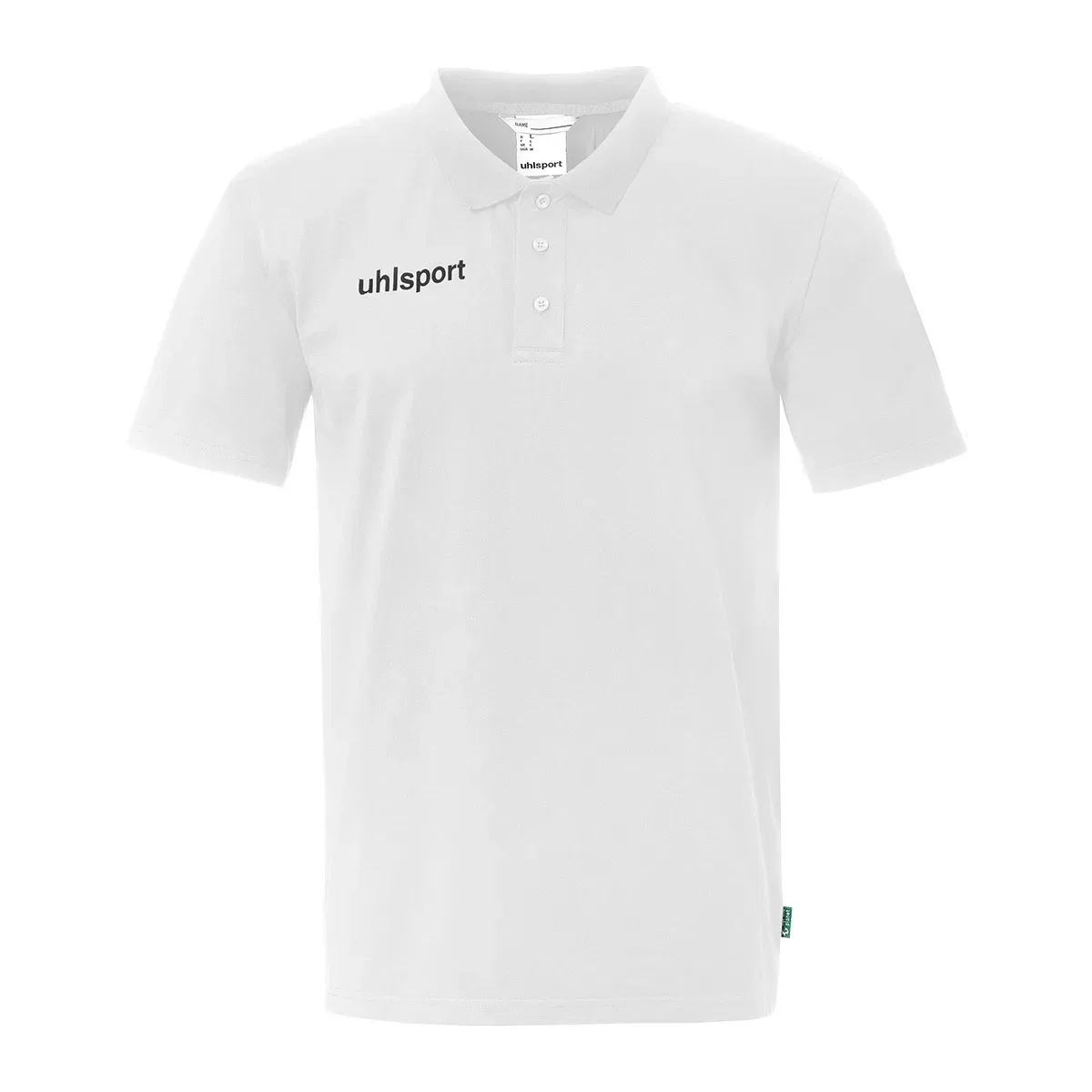 Поло детское, Essential, Uhlsport, белый/черный