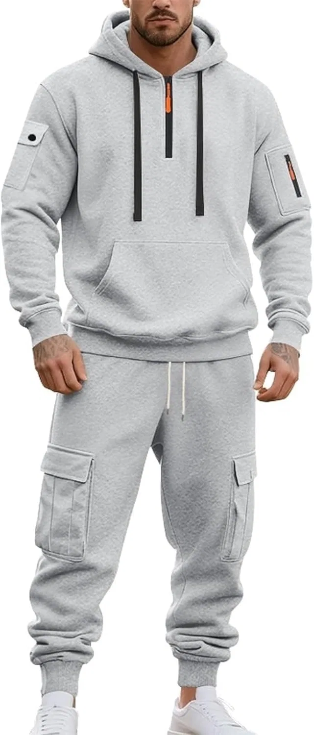Спортивный костюм из флиса, мужской, 2 предмета, 23