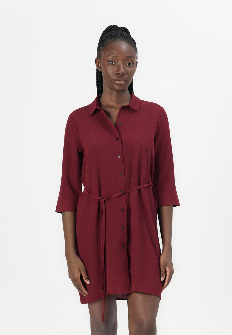 

Платье ONLY ONLNOVA LIFE LUX 3/4 SLEEVES JADA DRESS, Cabernet/Dark Red