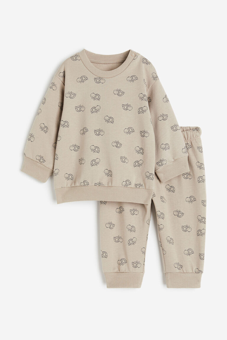 

Комплект из двух толстовок H&M, бежевый