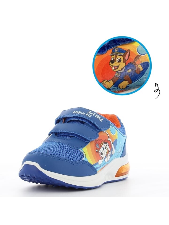Низкие кроссовки Paw Patrol, цвет blau - leuchtende sohle — фото 2