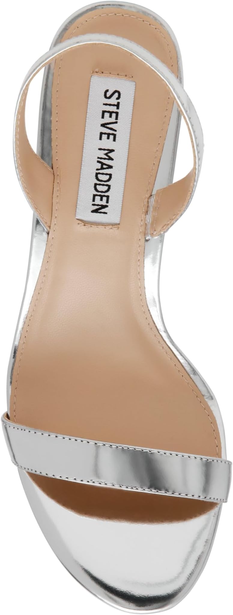 Сандалии Steve Madden Emilie, цвет Silver Foil — фото 2
