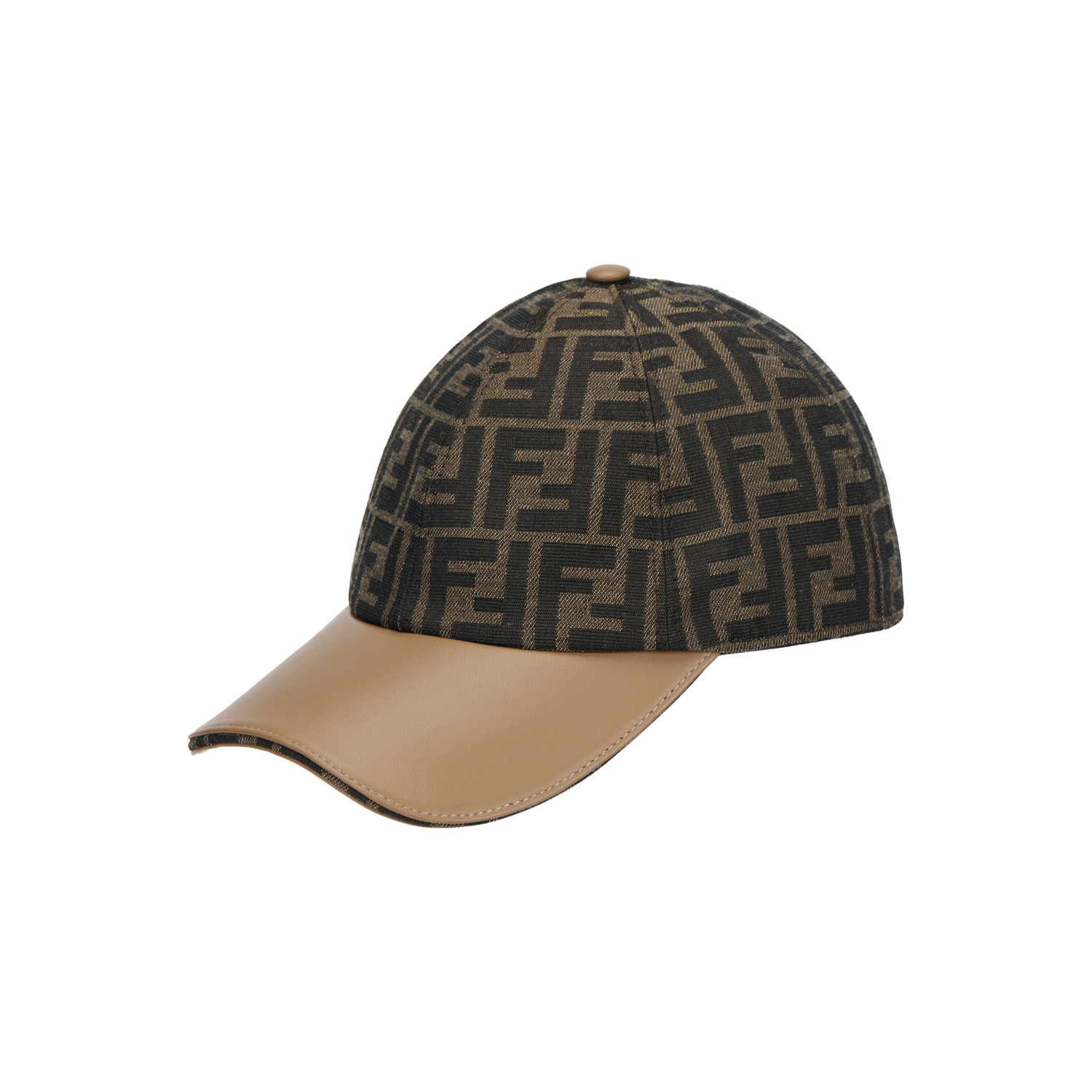 

Бейсболка Ff Motif FENDI, коричневая