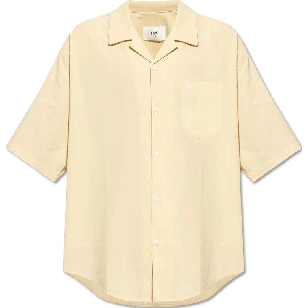 

Футболка Ami Paris Ami De Coeur AMIPARIS, Светлая Умбра