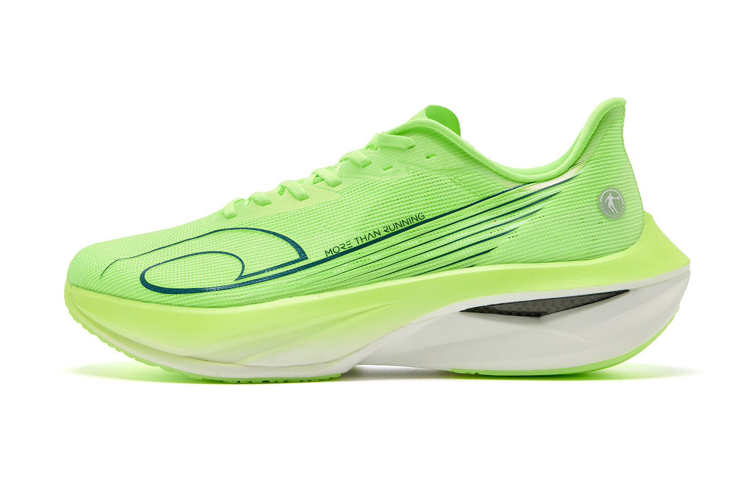 

QIAODAN Кроссовки мужские Swift 3PRO с низким верхом Flying Shadow Green Jordan White