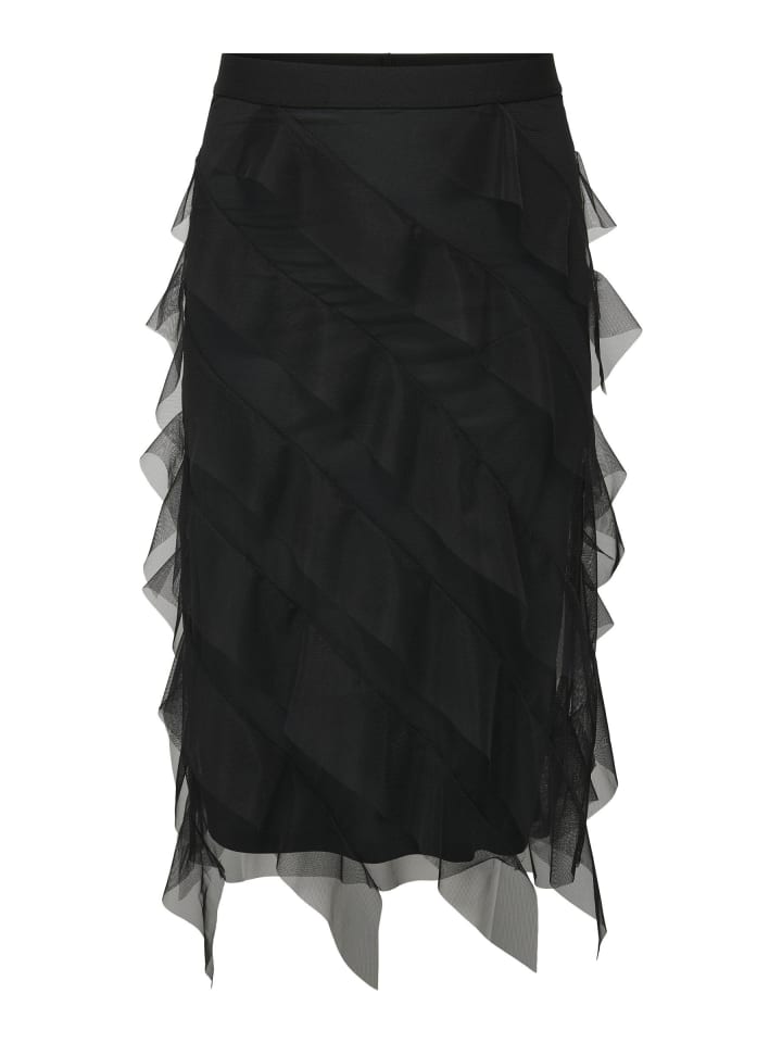 

Юбка до колена ONLY Carmakoma, черный