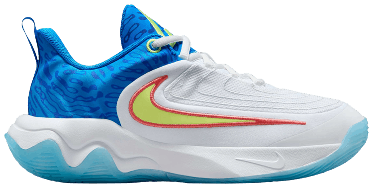 

Кроссовки Nike Giannis Immortality 4 SE GS 'Photo Blue Light Lemon Twist', синий