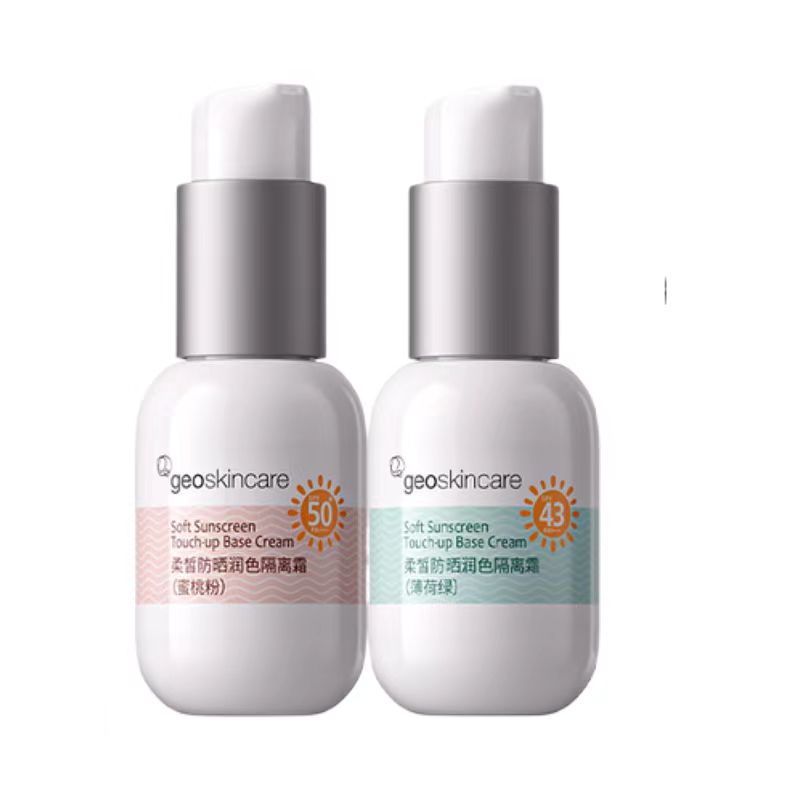 

Мягкий солнцезащитный увлажняющий праймер-крем для осветления тона кожи 45мл Geoskincare