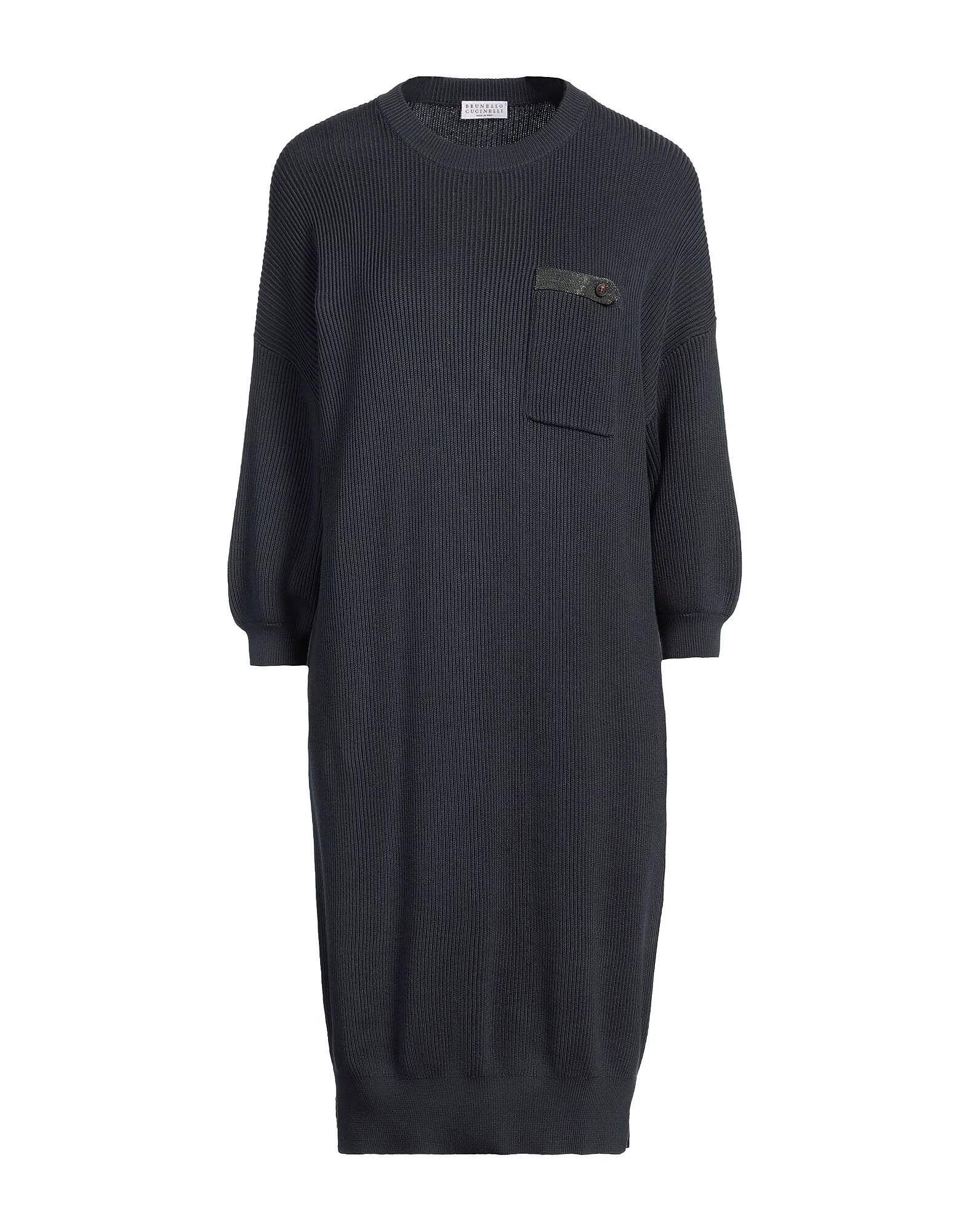 

Платье миди Brunello Cucinelli, полуночно-синий