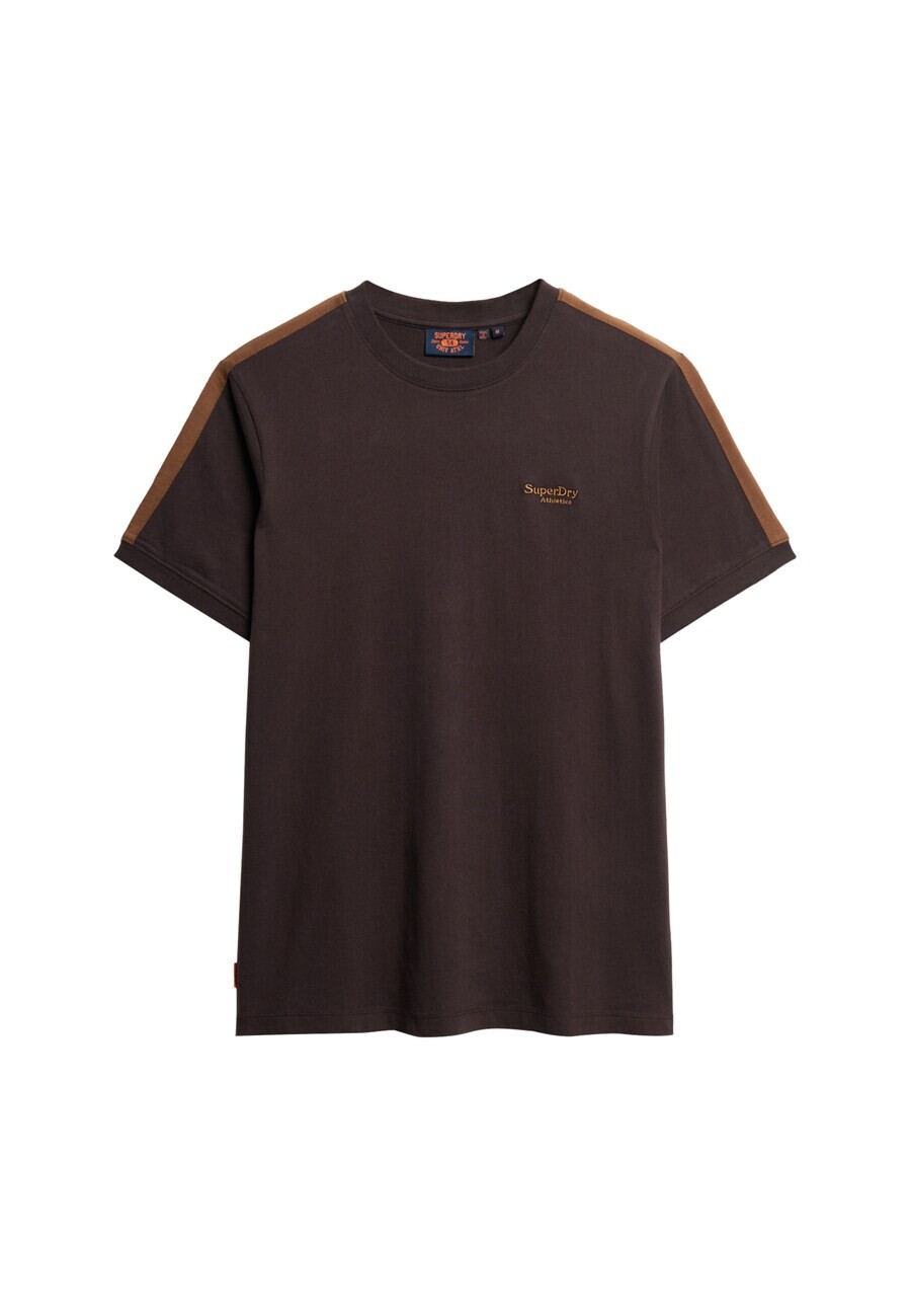 

Футболка Superdry, темно коричневый